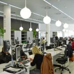En la imagen, una de las oficinas de la Generalitat