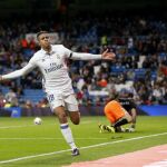 Mariano Díaz con el Real Madrid.