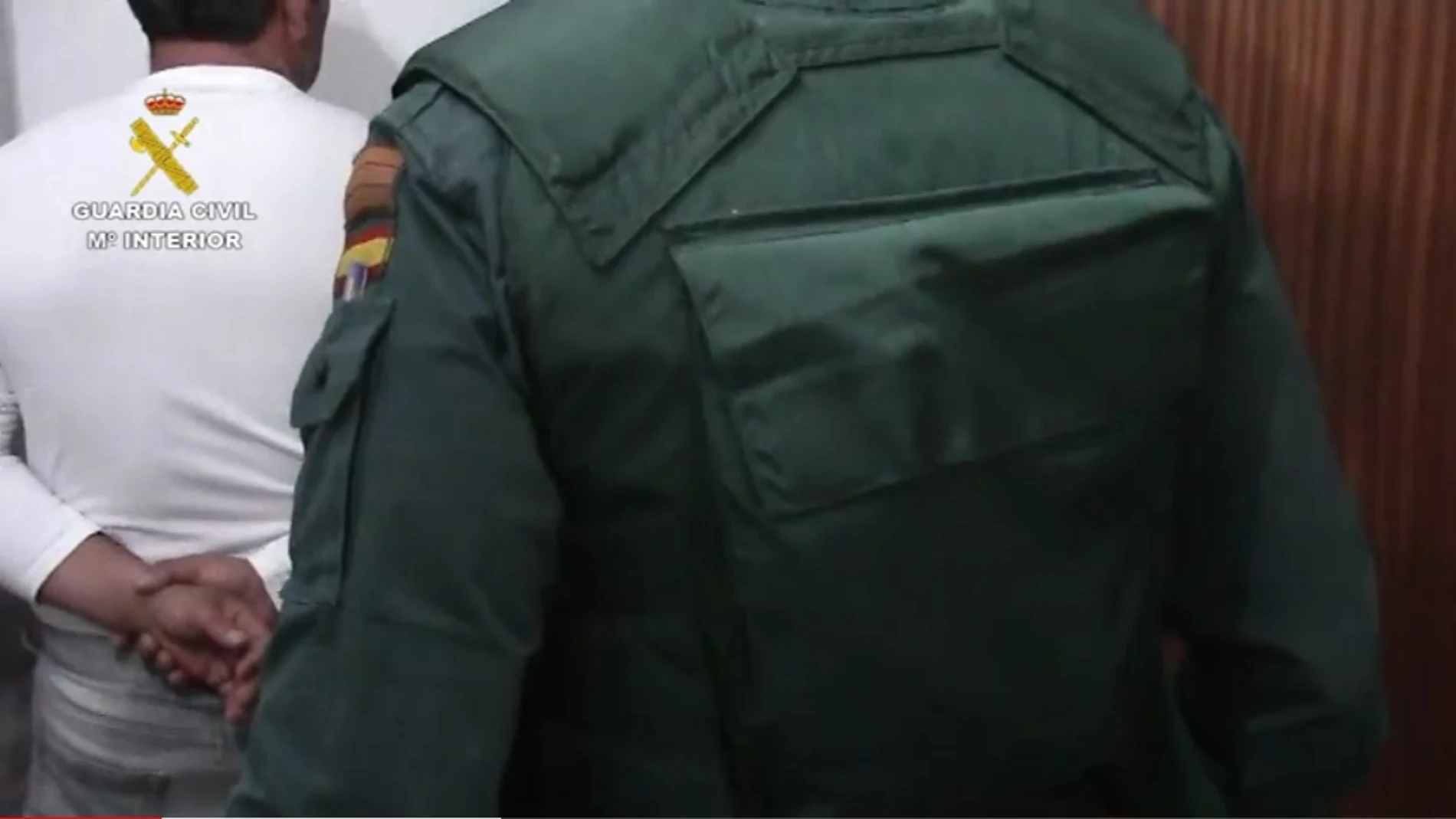 Imagen de la detención/Guardia Civil