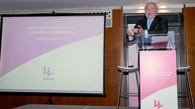 Imagen de la III Conferencia Política que celebró ayer Lliures
