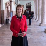 La rectora de la Universitat de València (UV), Mavi Mestre