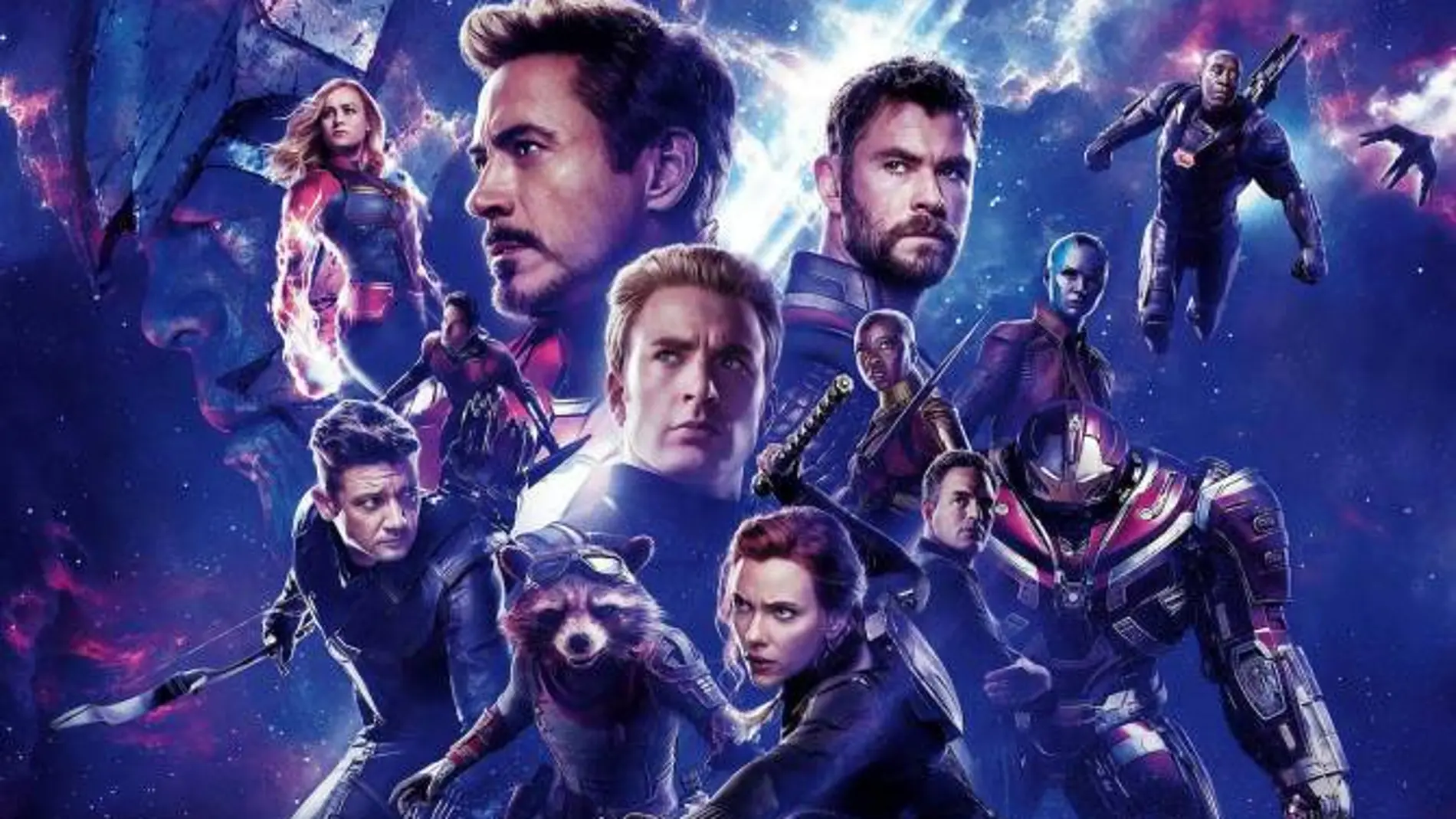 Imagen del cartel promocional de la última película de la saga de "Los Vengadores"