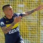 Ricardo Centurión durante su etapa en Boca Juniors