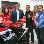 Archivo. El presidente de la Diputación, Jorge Rodríguez recibió al equipo Champi Women Racing en noviembre de 2017 para celebrar su triunfo en el Campeonato de España de velocidad