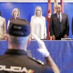 Las autoridades entregaron 300 medallas policiales, 17 de ellas pensionadas, a distintos policías por operaciones destacadas o como reconocimiento a una toda una trayectoria en el Cuerpo