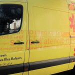 Ambulancia del sistema de salud de Mallorca / Twitter