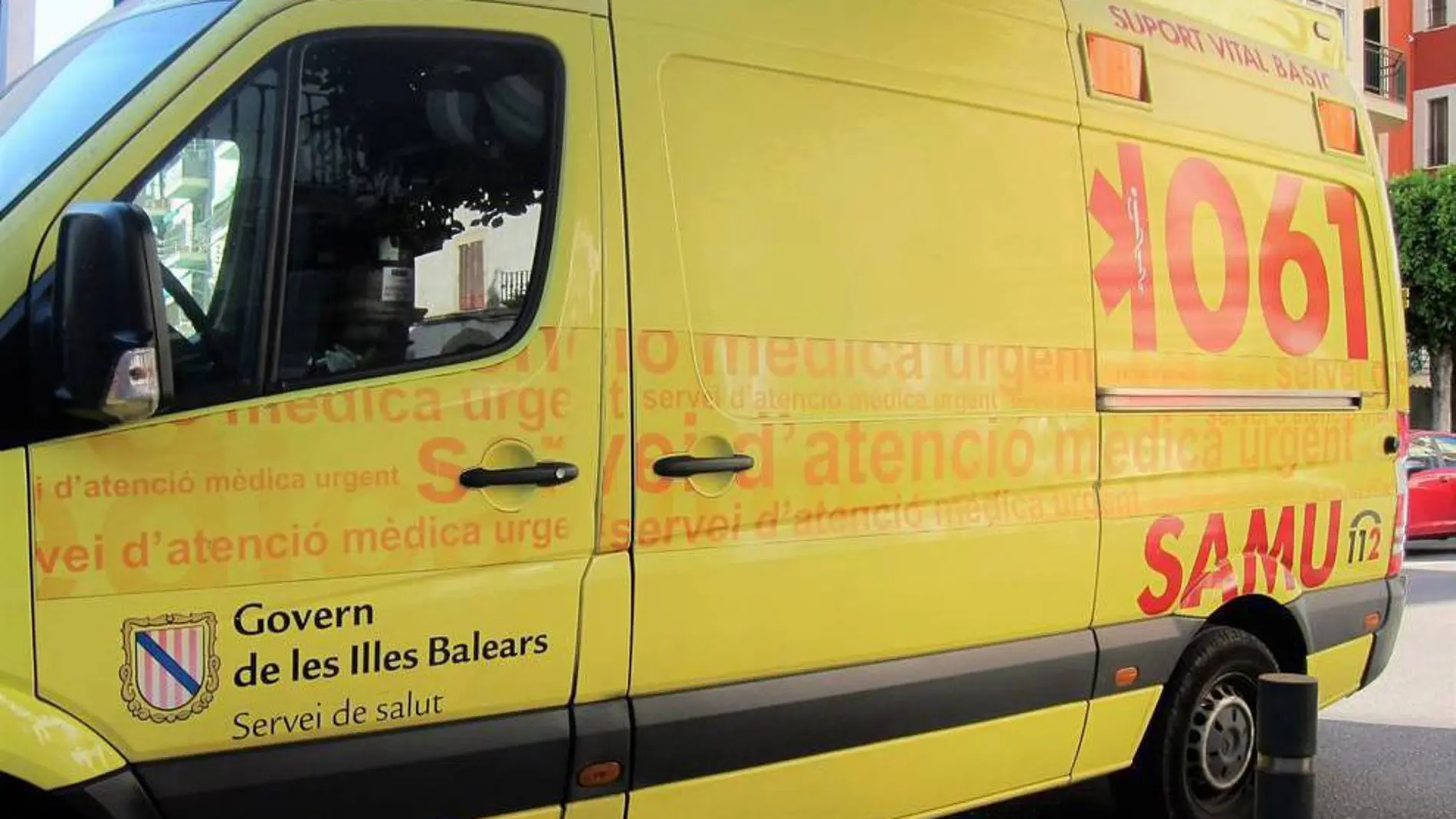 Ambulancia del sistema de salud de Mallorca / Twitter
