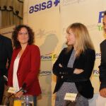 Nuria López y Carmen Castilla, en el encuentro de Forum Europa