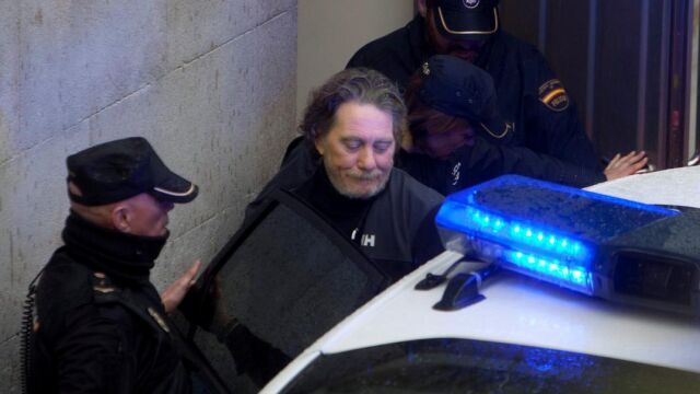 Sito Miñanco, a su llegada a la Audiencia de Pontevedra/Efe