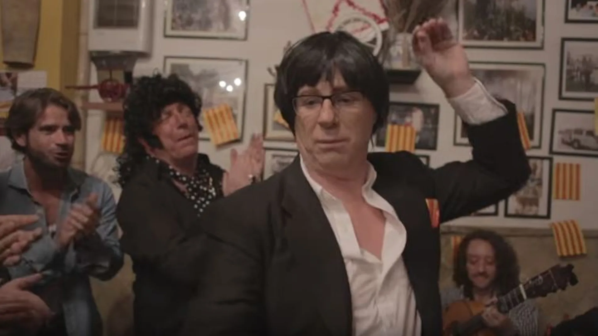 La reunión de Puigdemont con «los flamencos», versión Los Morancos
