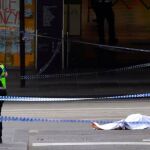 Atentado de Melbourne el pasado 9 de noviembre en el que falleció un viandante apuñalado /Foto: Reuters