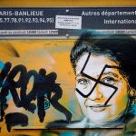 Pintadas contra Simone Veil en París / Reuters