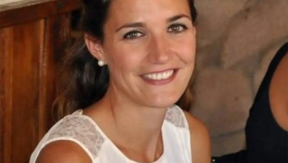 Raquel Sanz, viuda de Víctor Barrio