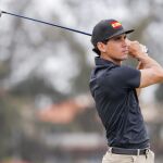 Rafael Cabrera Bello en la jornada de hoy del torneo masculino de golf de los Juegos Olímpicos de Río 2016
