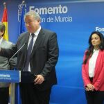 Francisco Bernabé, en una imagen durante su etapa como consejero de Fomento e Infraestructuras de la Región