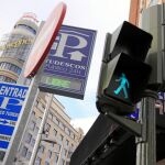 Los aparcamientos tuvieron el cartel de «libre» muchas más horas de lo habitual otro sábado