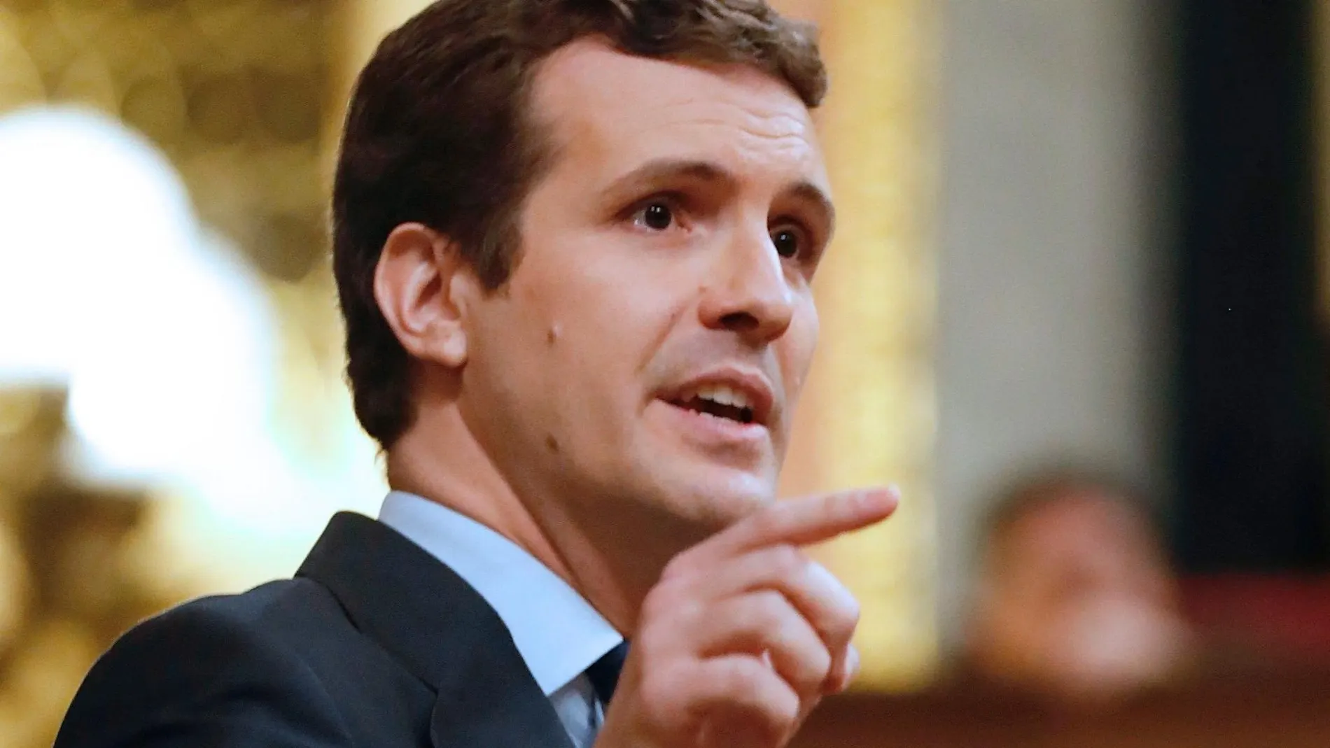 El presidente del Partido Popular, Pablo Casado. EFE/J.P.Gandul