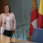La portavoz del Gobierno Herrera, Milagros Marcos, da cuenta de los asuntos tratados en el Consejo de Gobierno / Dos Santos