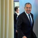 El Ministerio de Exteriores ruso, Segei Lavrov en una reunión con Corea del Norte el pasado 25 de abril