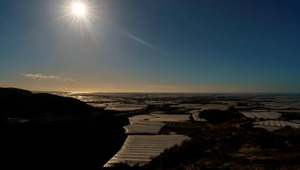 Invernaderos en El Ejido, Almería.
