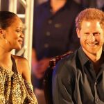 La cantante Rihanna y el príncipe Enrique