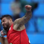 El atleta español Kim López González durante su participación en los Juegos Paralímpicos Río 2016