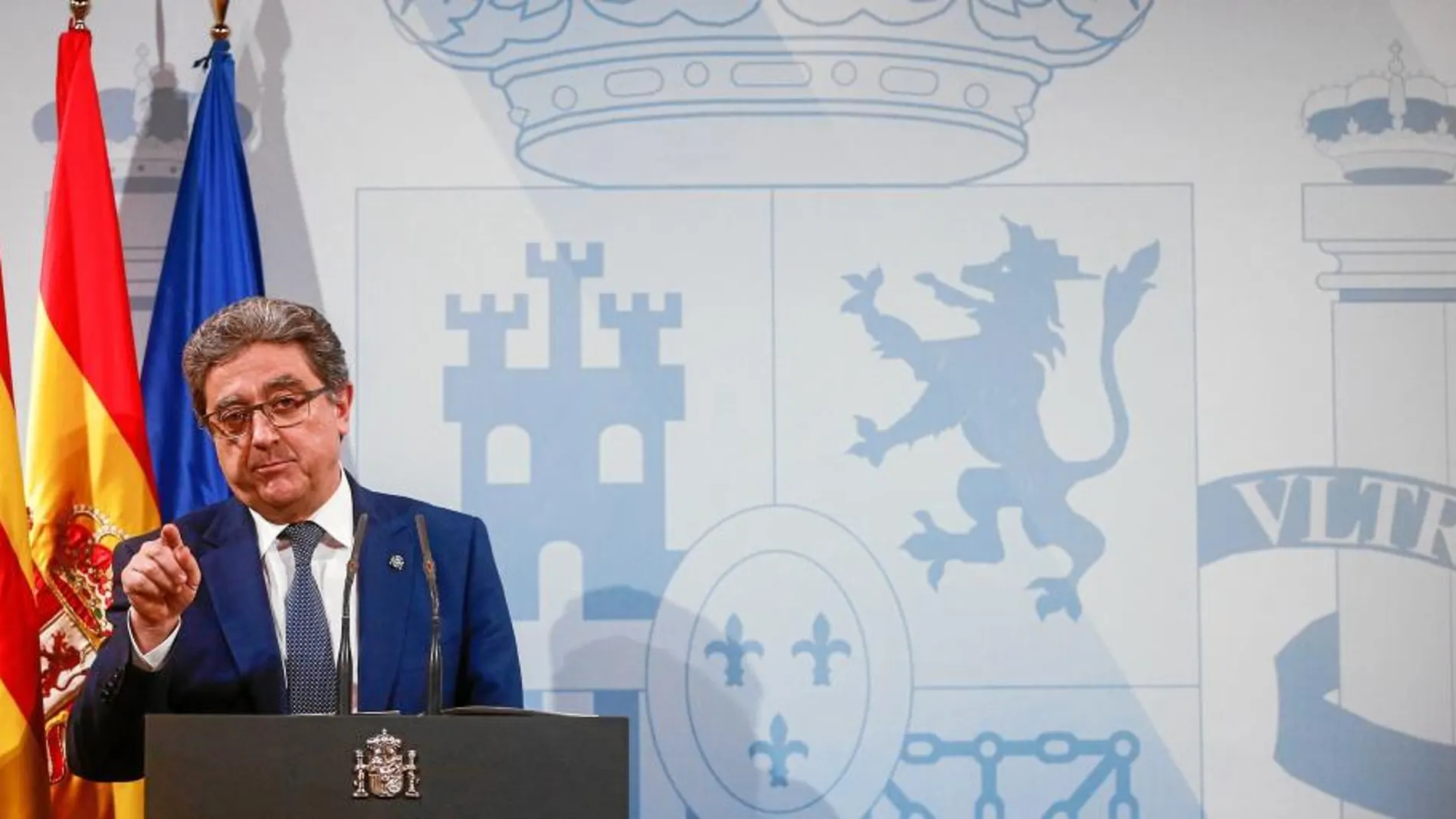 Enric Milo explicó ayer los acuerdos de Gobierno que afectan a Cataluña