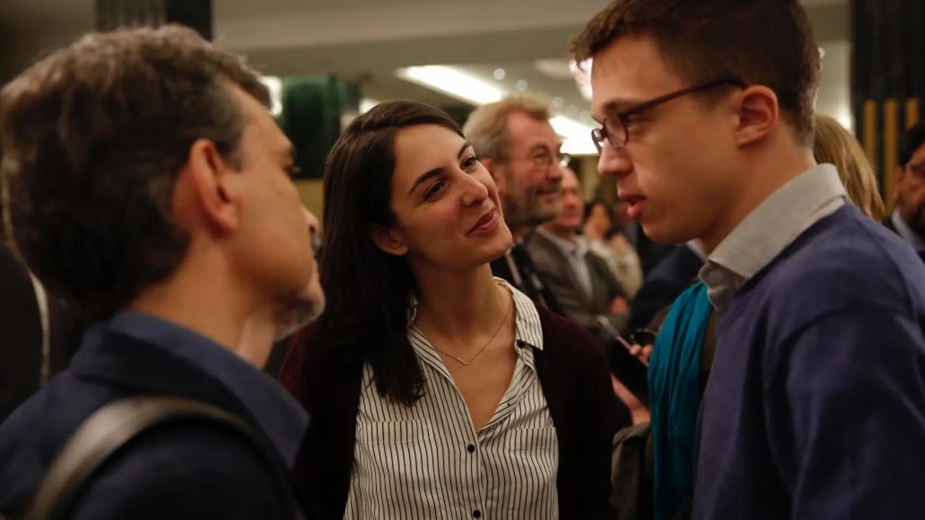 La portavoz del Ayuntamiento de Madrid, Rita Maestre, férrea defensora del secretario Político de Podemos, Íñigo Errejón