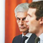 Casado presentó ayer con Adolfo Suárez Illana la nueva fundación «Concordia y Libertad», que trabajará en la preparación de la Convención Nacional de enero