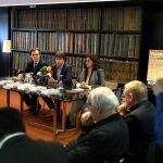 Sociedad Civil Catalana en la rueda de prensa de hoy en Madrid