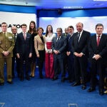 Los premiados de una edición anterior de los Premios Ussía