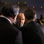 El ministro de Economía, Luis de Guindos, ayer