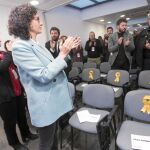 ERC aprobó ayer sus listas, en las que reserva puestos para Junqueras y los ex consellers que se encuentran actualmente en prisión