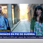 Pablo Echenique, durante su entrevista en Espejo Público / Antena 3