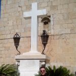 La Cruz de los Caídos que fue retirada en 2018 en aplicación de la Ley de Memoria Histórica