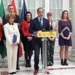 Celis reiteró la llamada a “denunciar cualquier caso” y pidió “unidad institucional, política y social” contra la violencia machista / Foto: La Razón