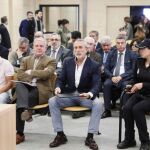 Francisco Correa (dcha), Álvaro Pérez Alonso 'El Bigotes' y Pablo Crespo durante el juicio
