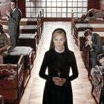 La serie está interpretada por Jessica Lange, que logró por su interpretación en la primera temporada un Globo de Oro