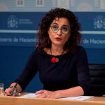 La ministra de Hacienda, María Jesús Montero