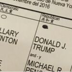 Papeleta de Eric Trump