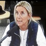Isabel Jordán, ayer, en el juicio