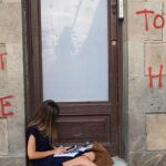 Protestas en Barcelona contra el turismo
