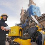 Un cartero en Galicia
