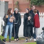 Demi Moore con sus tres hijas