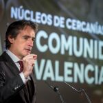 El ministro de Fomento, Iñigo de la Serna, el pasado lunes durante la presentación del plan de Cercanías