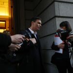 El secretario general de los socialistas, Pedro Sánchez