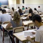 Opositores, durante pruebas realizadas en la comunidad autónoma