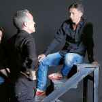 De izquierda a derecha, Jordi Buxó, Miguel del Arco, Aitor Tejada e Israel Elejalde