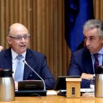 Cristóbal Montoro con Miguel Ferre