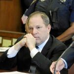 Harvey Weinstein, ayer durante la vista en Manhattan